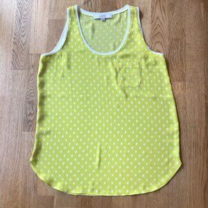 Ann Taylor LOFT Diamond Pattern Tank Top XS